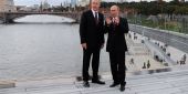 Владимир Путин поздравил москвичей с Днем города