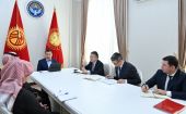 Садыр Жапаров принял генерального директора департамента по операциям в Азии Саудовского фонда развития