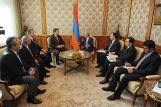 Президент Армении принял участников заседания Совета министров стран СНГ 