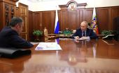 Владимир Путин встретился с Александром Хинштейном