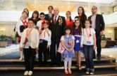 Дети из Центров бесплатного обучения русскому языку посетили Парад