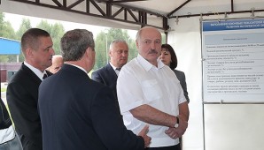 Александр Лукашенко ознакомился с рыбохозяйственным производством