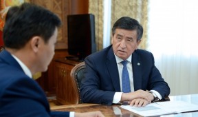 Президент Кыргызстана принял главу Счетной палаты