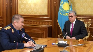 Президент Казахстана заслушал доклад Министра внутренних дел