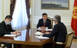 Президент Кыргызстана принял вице-премьера республики
