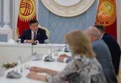 Президент Кыргызстана встретился с руководителем российской медицинской группы