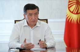 Президент Кыргызстана высказался на тему воду в Токтогуле