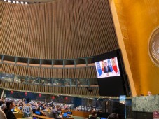 Президент Кыргызстана обратился с видеопосланием на сессии Генеральной Ассамблеи ООН