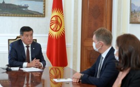 Президент Кыргызстана встретился с главой Миссии наблюдателей БДИПЧ ОБСЕ