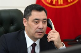 Президенты России и Киргизии провели телефонный разговор