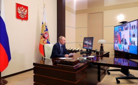 Владимир Путин провел совещание с членами Совета Безопасности России