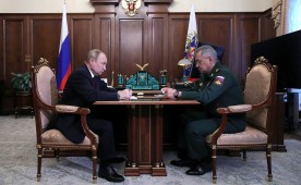 Владимир Путин встретился с Сергеем Шойгу
