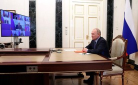 Владимир Путин провел совещание с членами Совета Безопасности