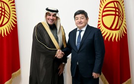 Глава Кабмина Акылбек Жапаров обсудил с арабской делегацией вопросы многопланового сотрудничества