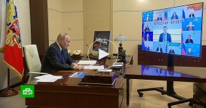 Владимир Путин провел совещание с членами Правительства