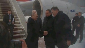 Владимир Путин прибыл на Саммит ОДКБ в Минск