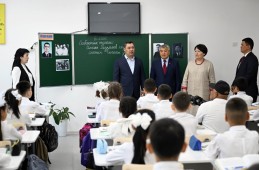 Президент Садыр Жапаров ознакомился с планами по развитию Ошской области и г. Ош