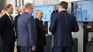 Владимир Путин посетил НПП «Радар ммс»