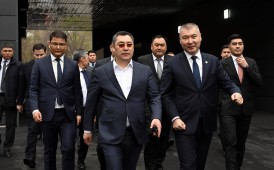 Президент Садыр Жапаров ознакомился с деятельностью ОАО «Учкун»