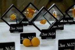 Янтарный комбинат Ростеха увеличил продажи на аукционах янтаря на 19%