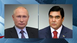 Владимир Путин провел телефонный разговор с Гурбангулы Бердымухамедовым